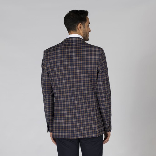 Americana  trabajo a cuadros hombre welsh Garys 800019