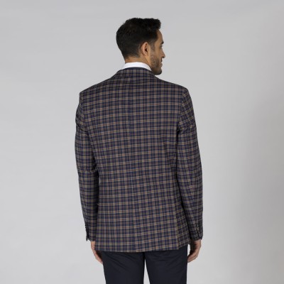 Americana  trabajo a cuadros hombre welsh Garys 800019