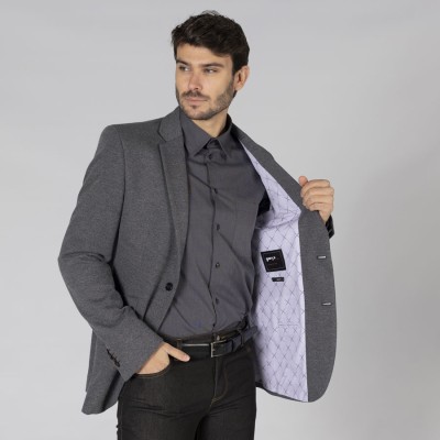Americana de trabajo hombre knitsuit Garys 800022
