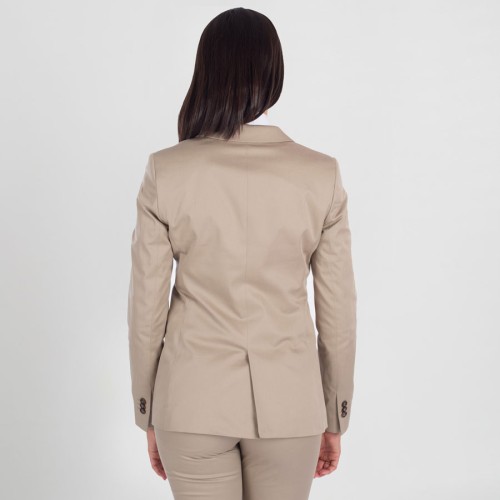 Americana trabajo mujer algodon Garys 821500 hueso