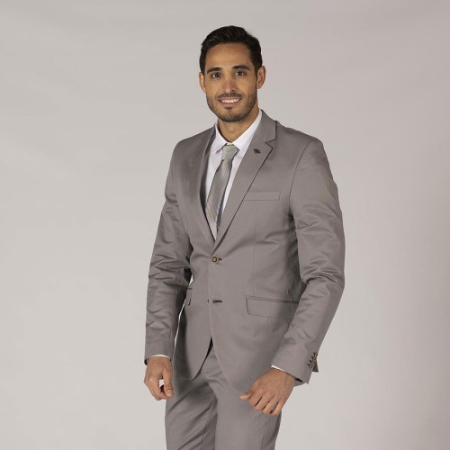 Americana trabajo hombre algodon Garys 821500 gris