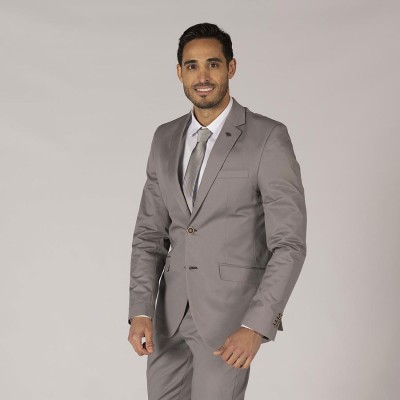 Americana trabajo hombre algodon Garys 821500 gris