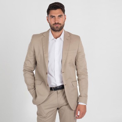 Americana trabajo hombre algodon Garys 821500 hueso
