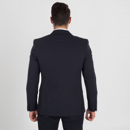 Americana de trabajo hombre ajustada Garys 812600 negro