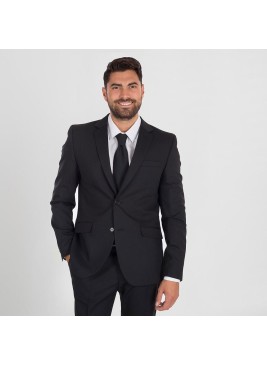 Americana de trabajo hombre ajustada Garys 812600 negro
