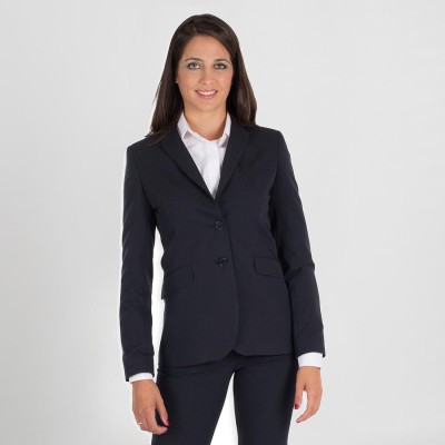 Americana trabajo comercial mujer ajustada Garys 821600 marino
