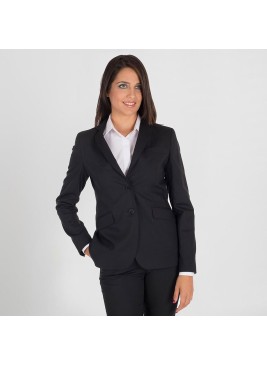 Americana trabajo comercial mujer ajustada Garys 821600 negro