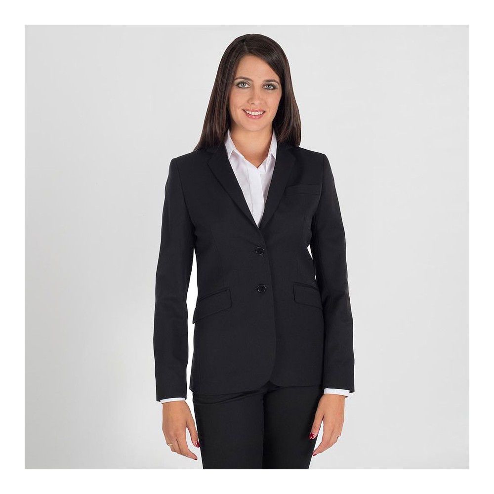 Americana trabajo mujer slim fit confort Garys 812200 negro