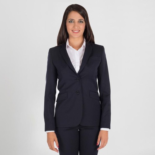 Americana trabajo mujer slim fit confort Garys 812200 marino