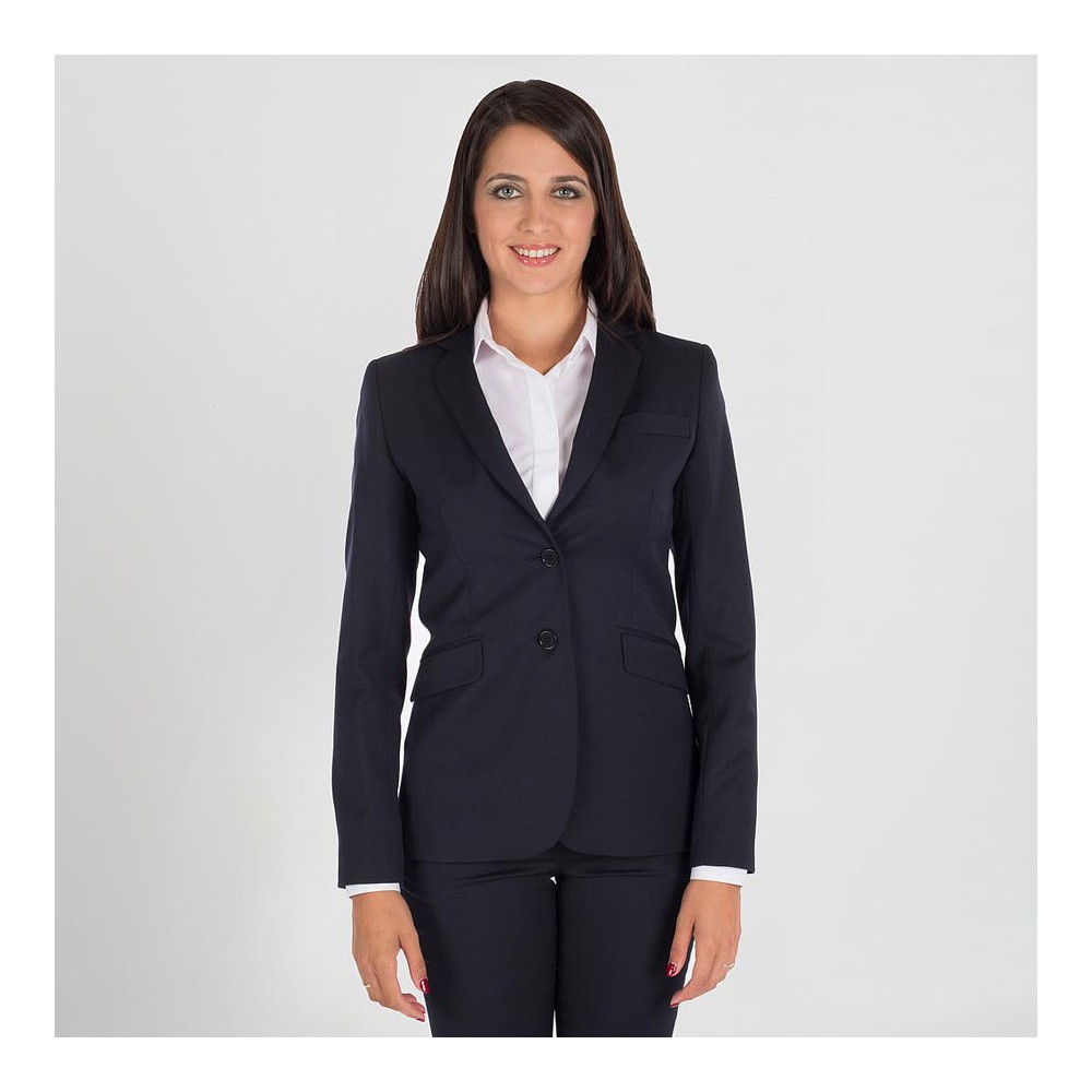 Americana trabajo mujer slim fit confort Garys 812200 marino