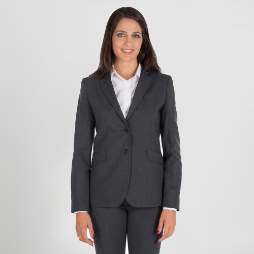Americana trabajo mujer slim fit confort Garys 812200 gris marengo