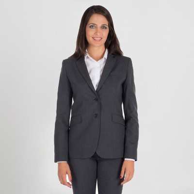 Americana trabajo mujer slim fit confort Garys 812200 gris marengo