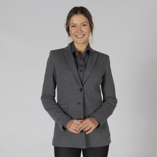 Americana de trabajo mujer knitsuit Garys 800023 gris marengo