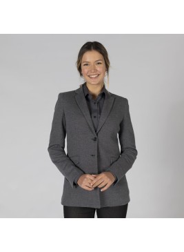 Americana de trabajo mujer knitsuit Garys 800023 gris marengo