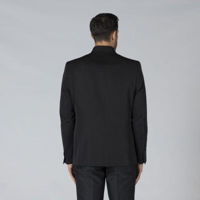 Americana laboral hombre solapa invertida Garys 800001 negro