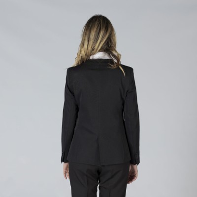Americana laboral mujer solapa invertida Garys 800002 negro