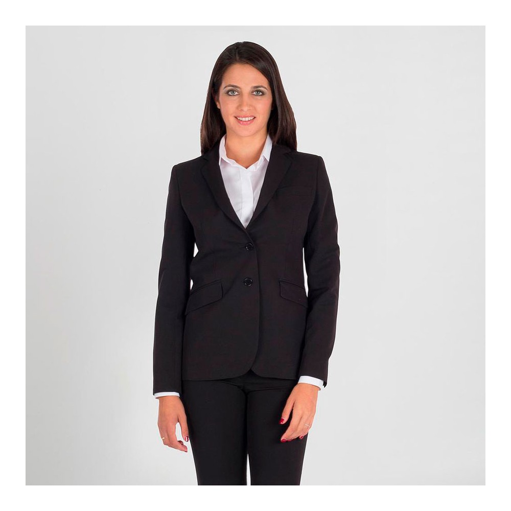 Americana elástica para ejecutiva máxima Garys 812400 negro