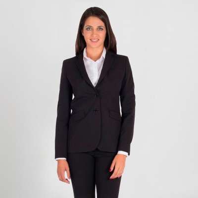 Americana elástica para ejecutiva máxima Garys 812400 negro
