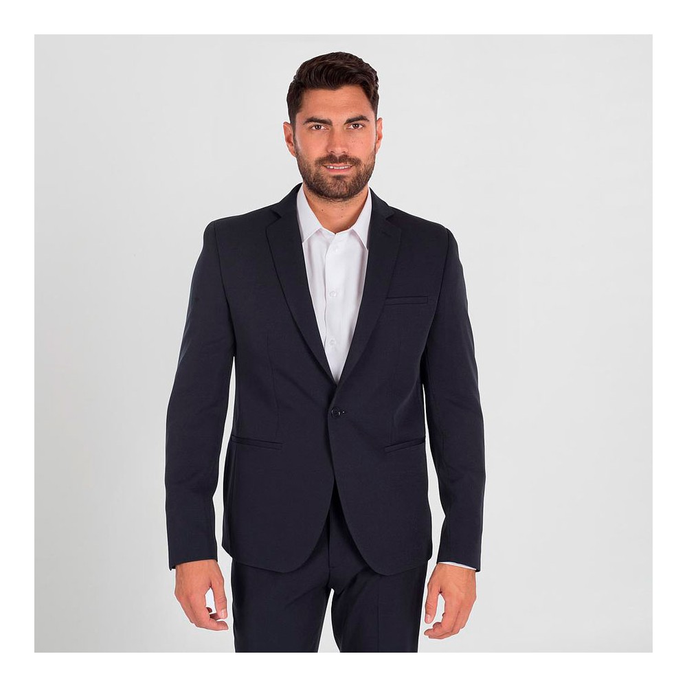 Americana de trabajo resistente a manchas tecno Garys 812100 Marino