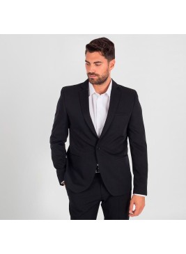Americana de trabajo resistente a manchas tecno Garys 812100 negro