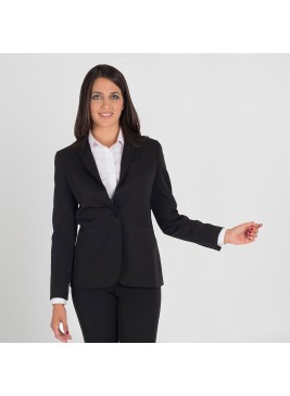 Americana laboral mujer resistente a manchas tecno Garys 821100 negro