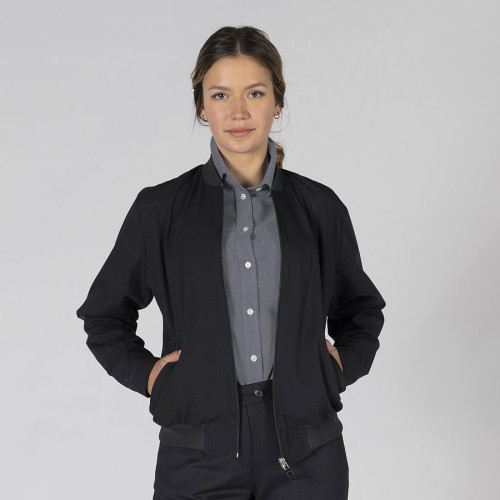Chaqueta de trabajo bomber mujer trivial garys 800012 negro