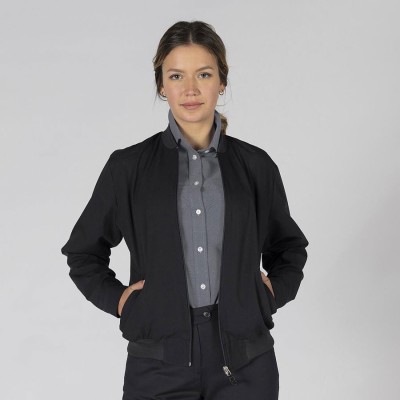 Chaqueta de trabajo bomber mujer trivial garys 800012 negro