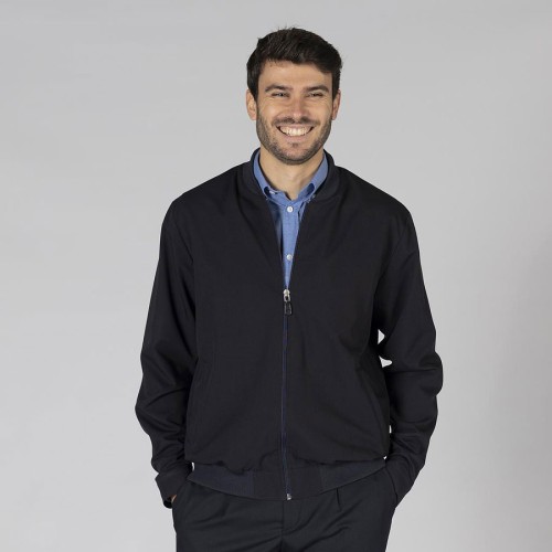 Chaqueta bomber de trabajo hombre trivial Garys 800011 marino