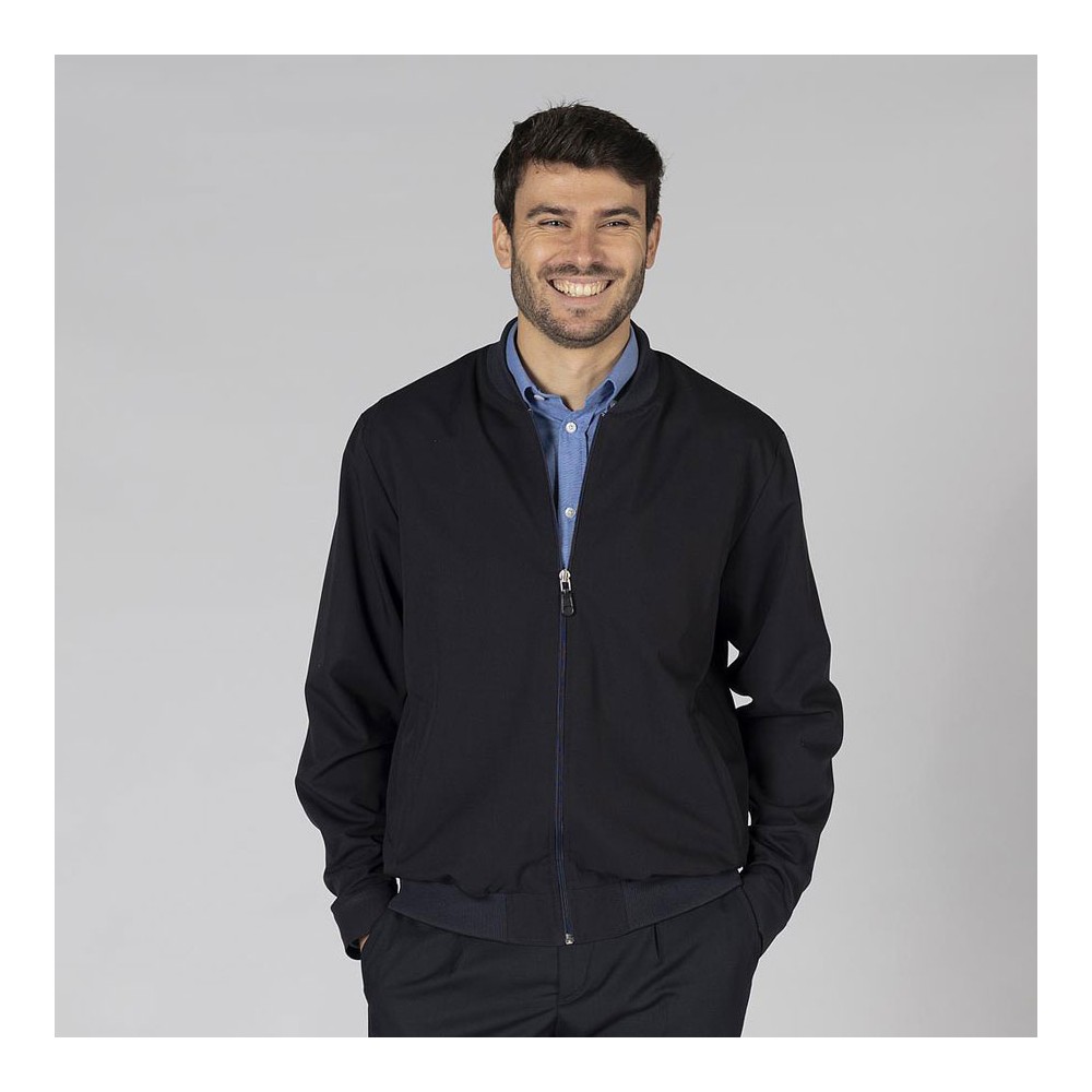 Chaqueta bomber de trabajo hombre trivial Garys 800011 marino