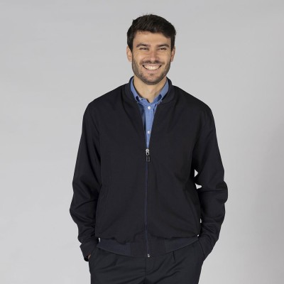Chaqueta bomber de trabajo hombre trivial Garys 800011 marino