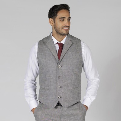 Chaleco de Trabajo para Hombre Cheviot Garys 950003 Gris