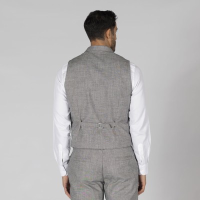 Chaleco de Trabajo para Hombre Cheviot Garys 950003 Gris