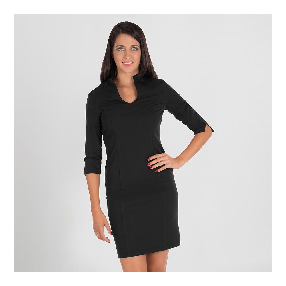 Vestido laboral con Manga 3/4 trivial Garys 555900 negro