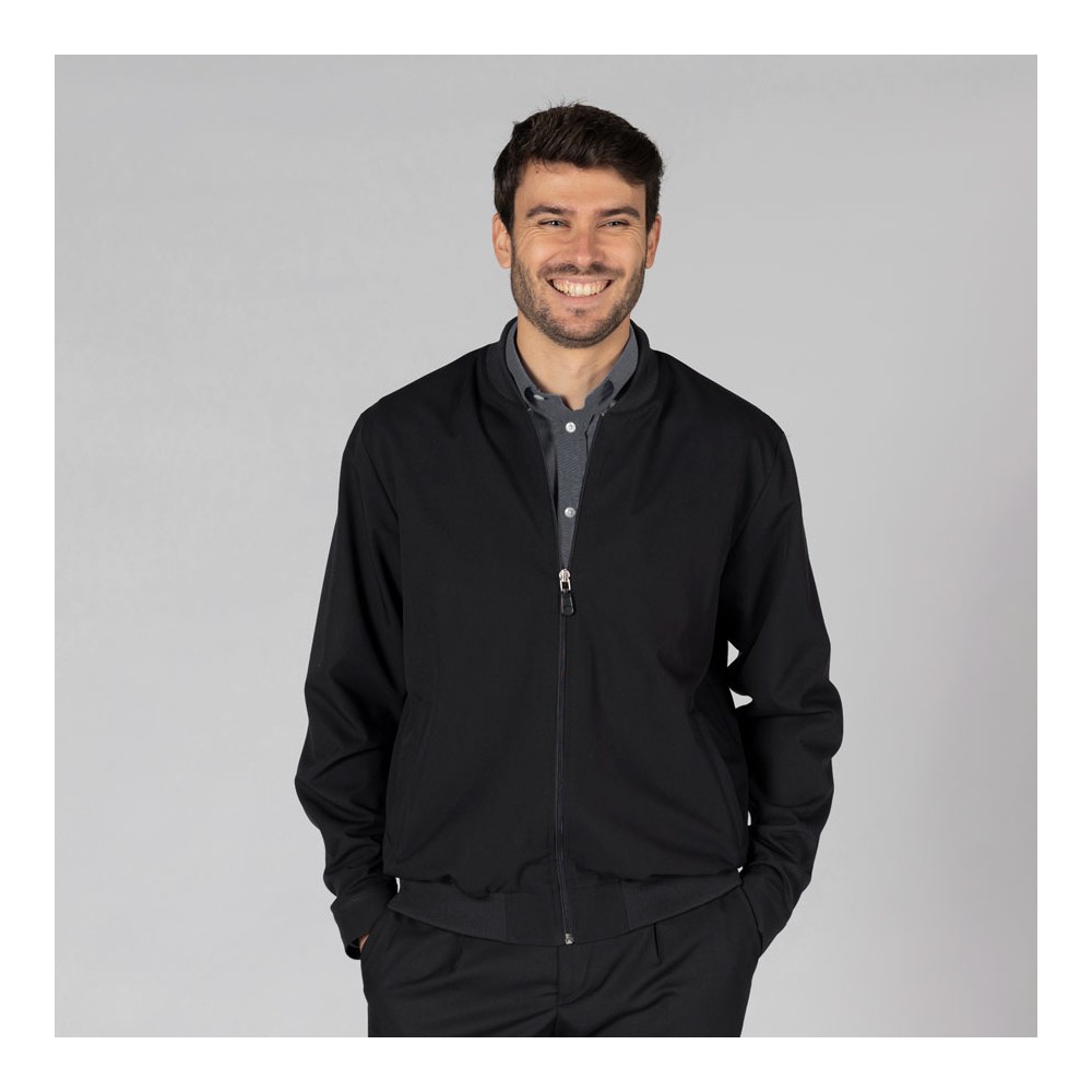 Chaqueta bomber de trabajo hombre trivial Garys 800011 negro