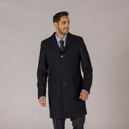 Abrigo laboral largo 3/4 de hombre mouflon Garys 800034 marino