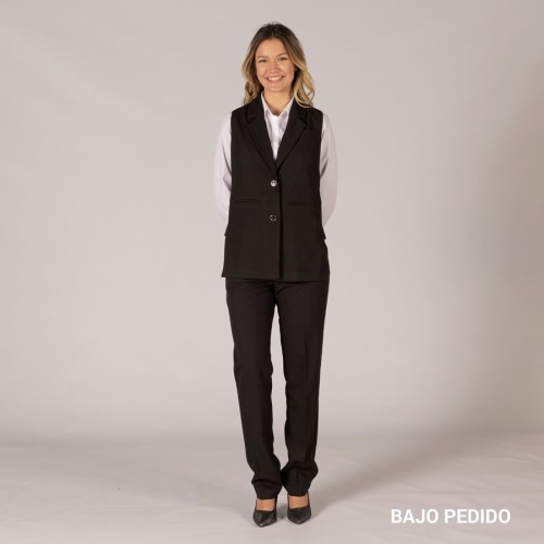 Chaleco  de trabajo mujer hebillas laterales Garys 950001