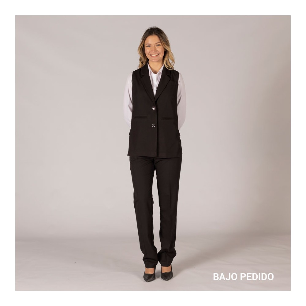 Chaleco  de trabajo mujer hebillas laterales Garys 950001