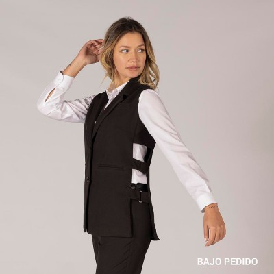 Chaleco  de trabajo mujer hebillas laterales Garys 950001