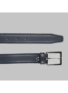 Cinturón elegante de piel para hombre Garys 330700 Marino