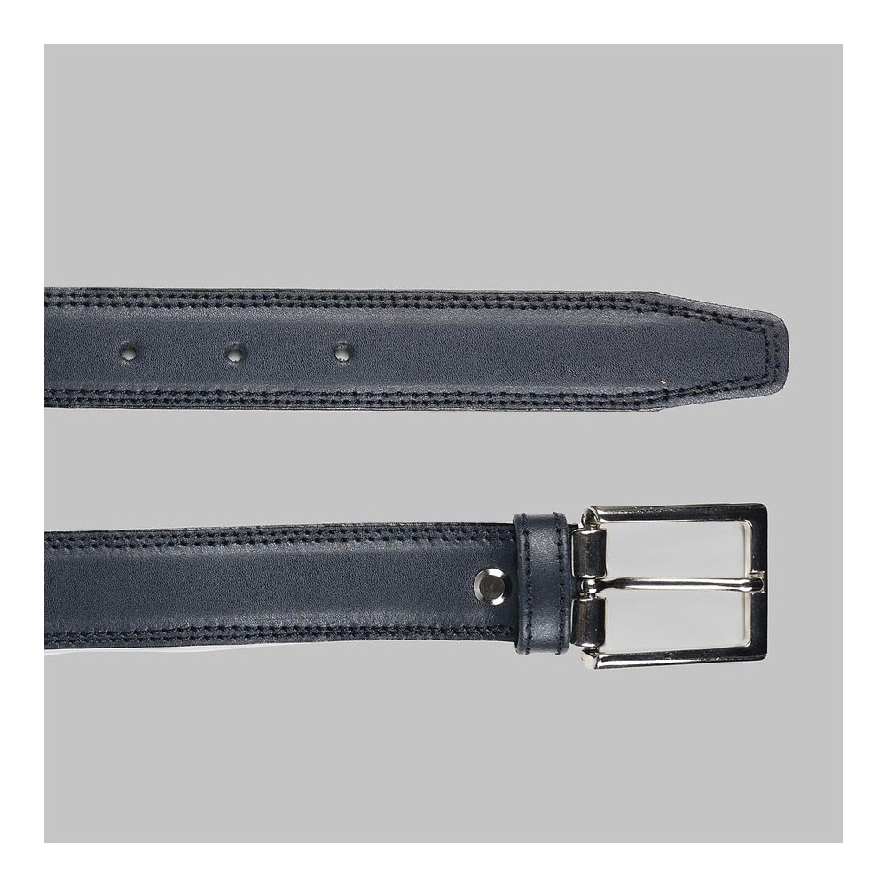 Cinturón elegante de piel para hombre Garys 330700 Marino