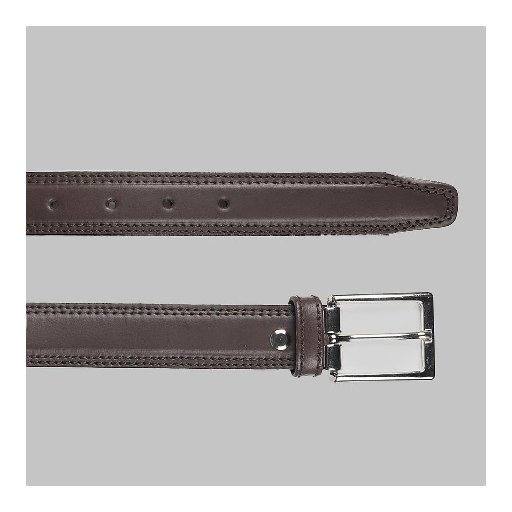 Cinturón elegante de piel para hombre Garys 330700 Marrón