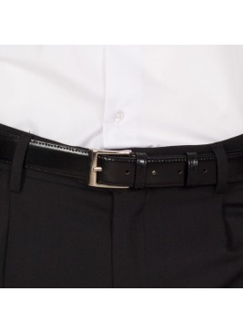 Cinturón de trabajo de piel sintética hombre Garys 330400 Negro