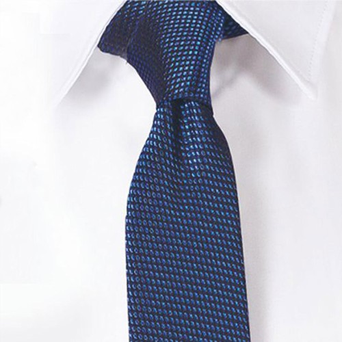 Corbata laboral sin nudo elegante unisex Garys 327500 Marino