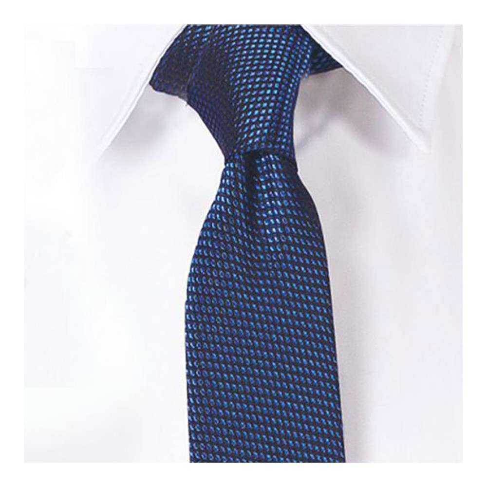 Corbata laboral sin nudo elegante unisex Garys 327500 Marino