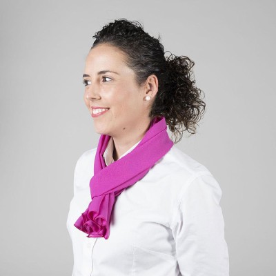 Pañuelo de trabajo liso de gasa Garys 461300 frambuesa