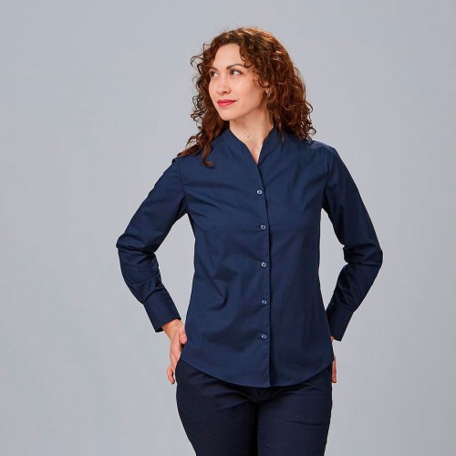 Camista de trabajo para mujer rachele Garys 240018 marino