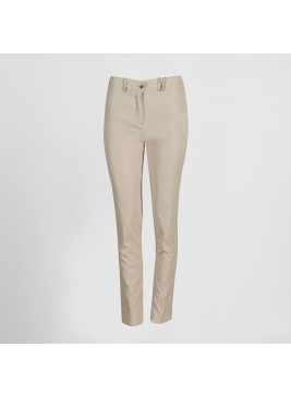 Pantalón de trabajo mujer chino T400 Garys 700028 beige