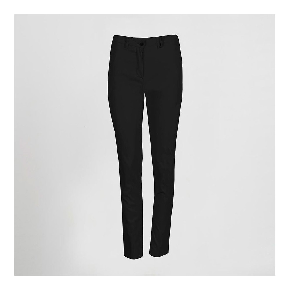 Pantalón de trabajo mujer chino T400 Garys 700028 negro
