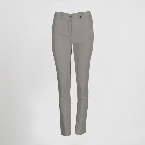 Pantalón de trabajo mujer chino T400 Garys 700028 gris
