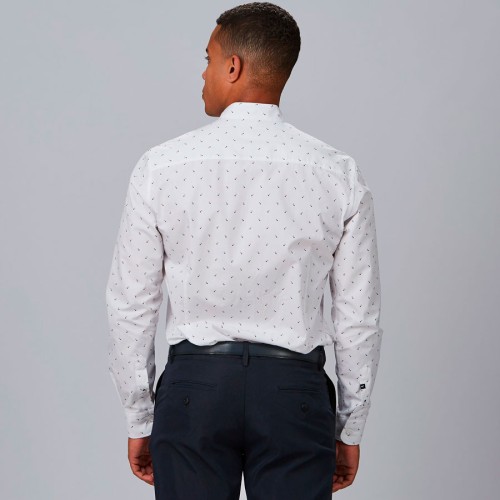 Camisa laboral hombre estampada giuseppe Garys 260029